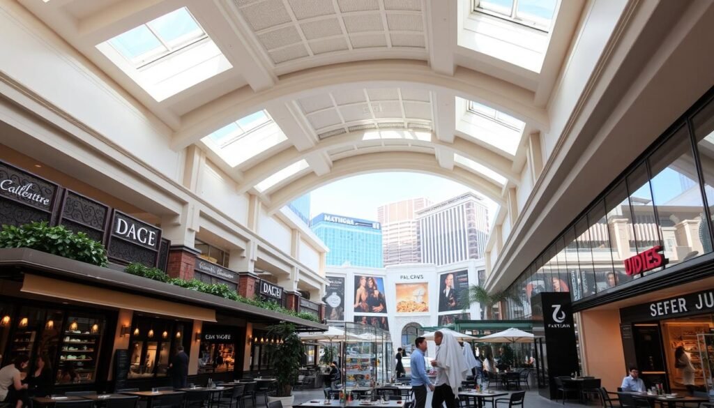 Dining options at Fashion Show Mall Las Vegas