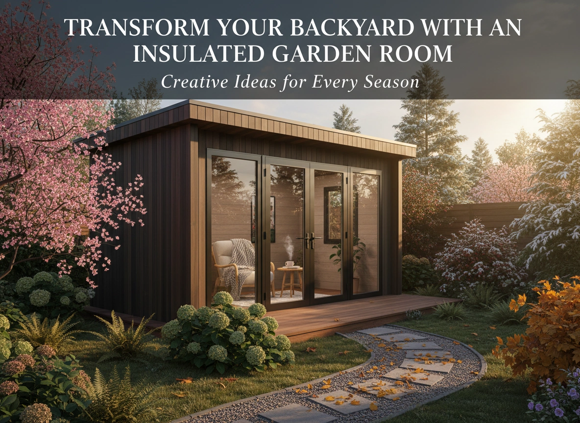 Transform Your Backyard with an Insulated Garden Room: Creative Ideas for Every Season