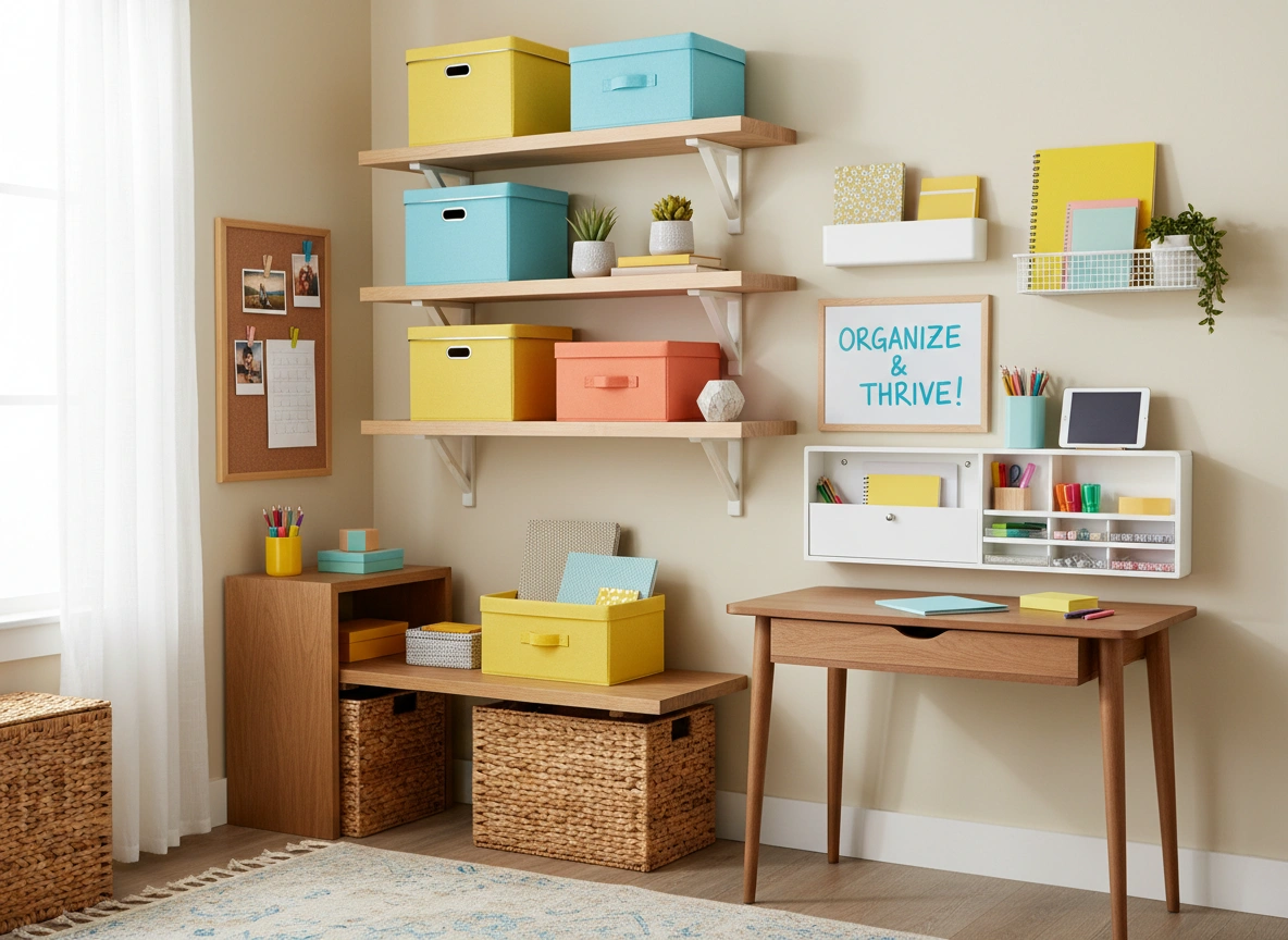 Creative & Cheap Small Space Organization Hacks