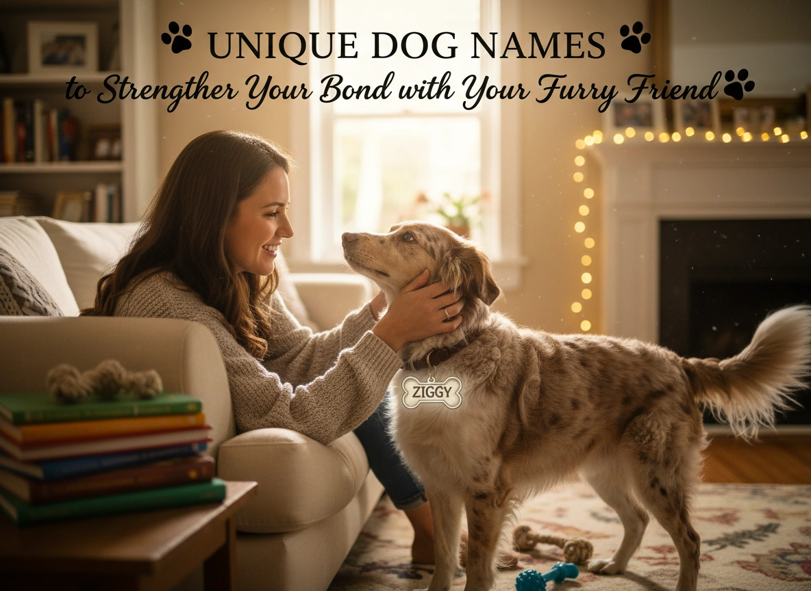Unique Dog Names to Strengthen Your Bond with Your Furry Friend