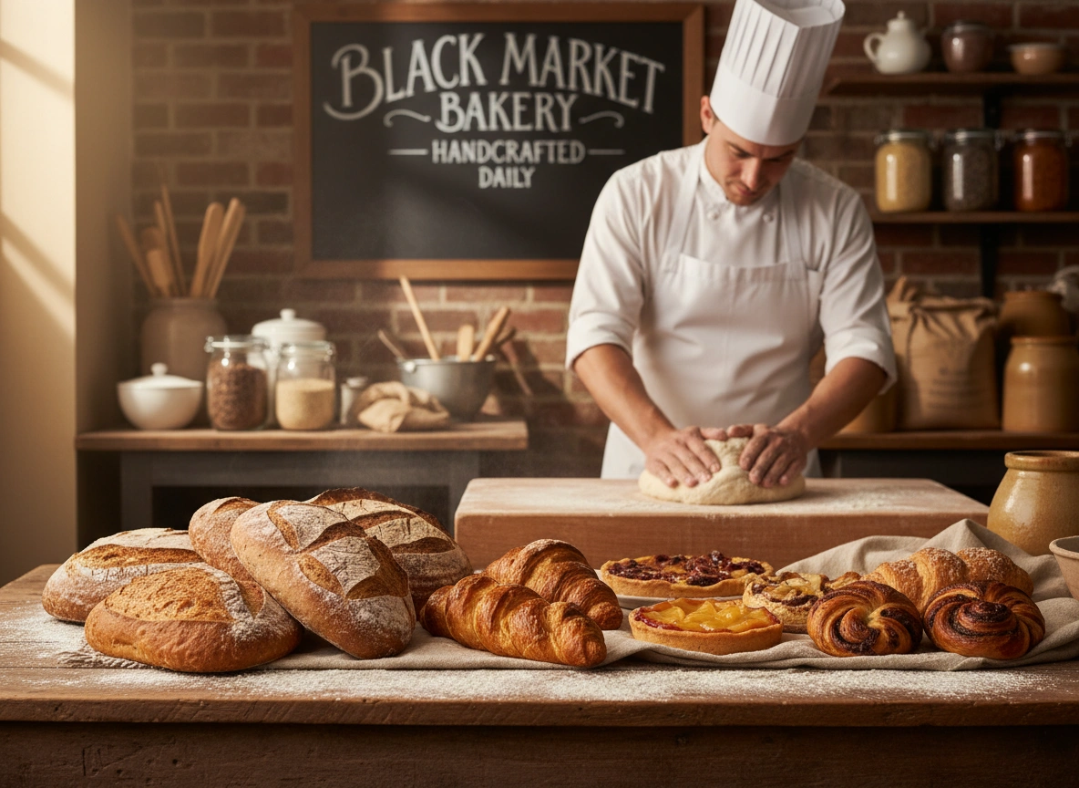 The Art of Artisan Baking: Behind the Scenes at Black Market Bakery