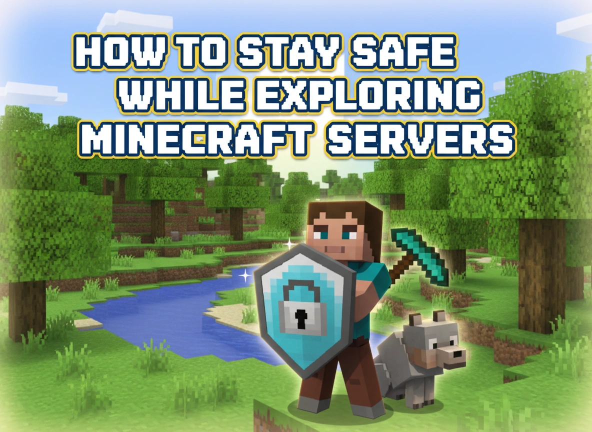How to Stay Safe While Exploring Minecraft Servers